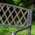 Metal Garden Bench 'Web' Design Metal Garden Bench 'Web' Design